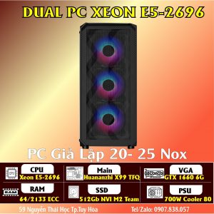 PC HV XEON E5 2696-64G-1660 6gb-512GB-700W giả lập game-vi-tinh-hoang-vu-tuy-hoa