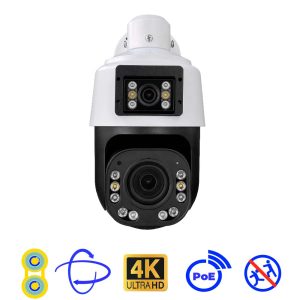 Camera IP PTZ Zoom quang 30X, 2 mắt ProtectBox PH95EWU